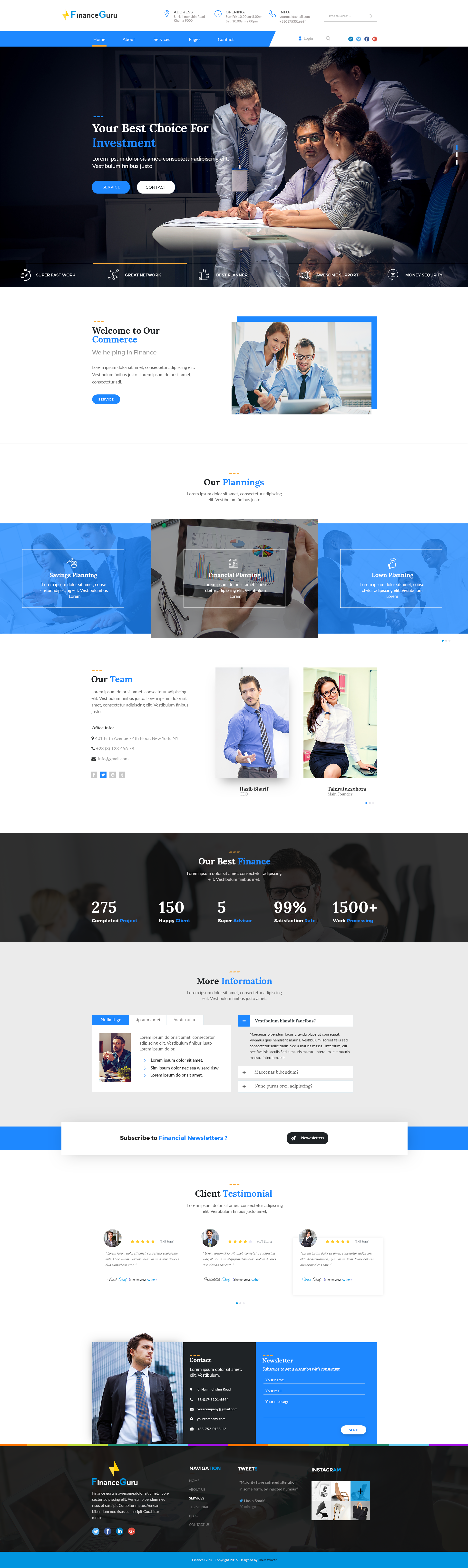 Finance Guru Finance PSD Theme by themexriver ThemeForest